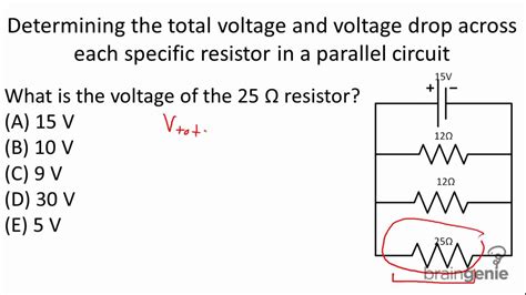 Voltage drop formula parallel circuit - SeanArthuros