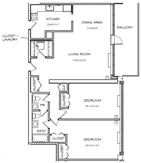 Crystal City Apartments | Crystal House - Floor Plans| Live in National ...