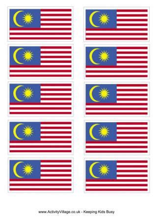 Malaysia Flag Printables