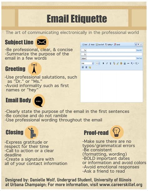 Some email etiquette for a professional email! | Etiquette, Writing tips, Effective communication