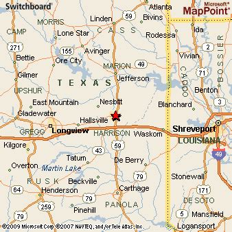 Where is Marshall, Texas? see regional map & more