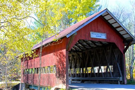 "Brookdale" Covered Bridge, Stowe, VT | Covered bridges, Bridge, Trip