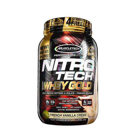 MuscleTech Nitro-Tech 100% Whey Gold - Busy District