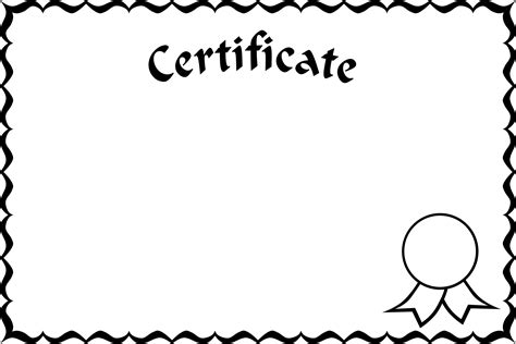 Clipart - Certificate Frame