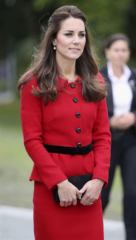 Kate Middleton Ends New Zealand Tour on Chic Note with Red Dress, Heels ...