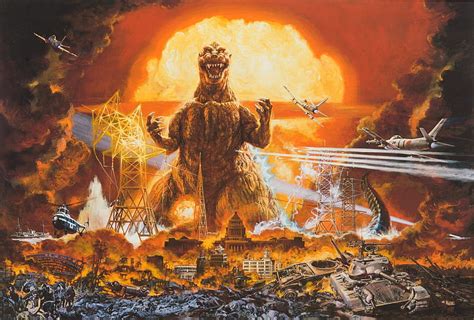 Godzilla 1954, art by Noriyoshi Ohrai: GODZILLA HD wallpaper | Pxfuel