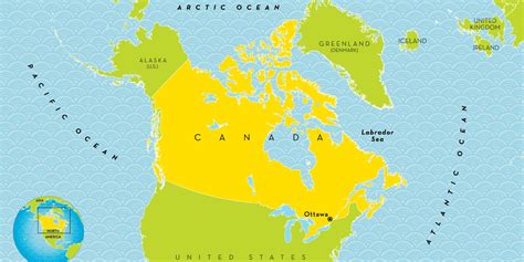 Canadian Shield On World Map