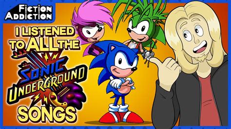 ALL the SONIC UNDERGROUND Songs - Fiction Addiction - YouTube