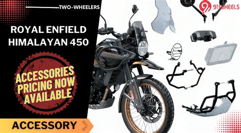 Royal Enfield Himalayan 450 Accessories: Check Out the Price List!