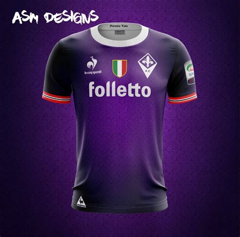 ACF Fiorentina Le Coq Sportif 2018 Home Kit