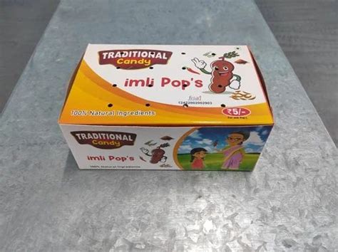 Traditional Candy Imly Imli Pop Lollipop, Packaging Size: 50 Pieces Per Box at Rs 160/pack in ...