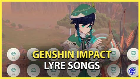 Best Genshin Impact Lyre Songs: How To Play On PC