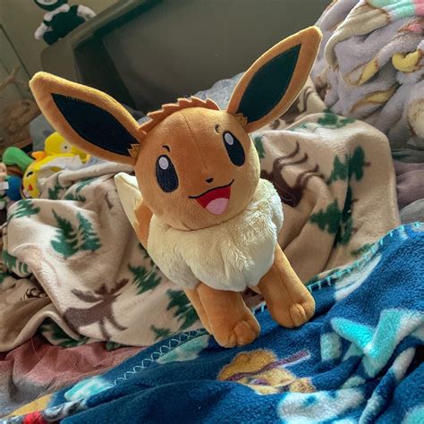 Eevee Plushie by CandyCat64 on DeviantArt