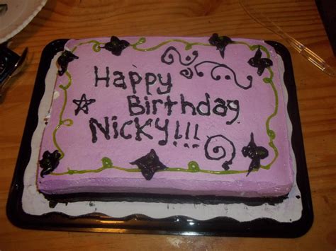 nickys birthday cake by xana-1 on deviantART