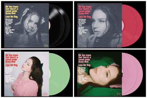 The four album covers / vinyl variants available for Did You Know That ...