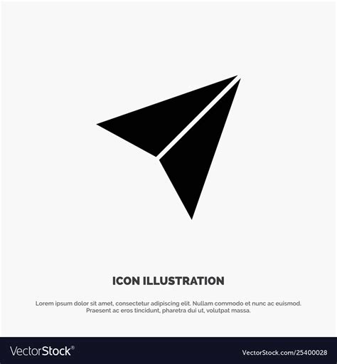 Instagram sets share solid glyph icon Royalty Free Vector