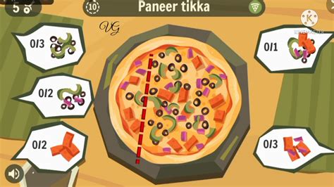 Google Pizza Cutting Game Level-10 (Paneer Tikka) Solving.. VG.. - YouTube