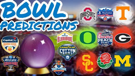 *UPDATED* College Football 2023 Bowl Predictions - YouTube