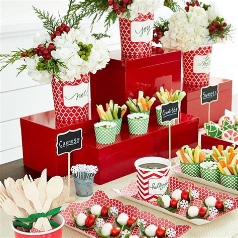 A Delicious Look | Christmas luncheon, Holiday luncheon, Teacher luncheon ideas