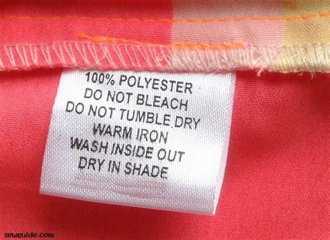 Does Polyester Shrink? What Does The Care Labels Say? - SewGuide