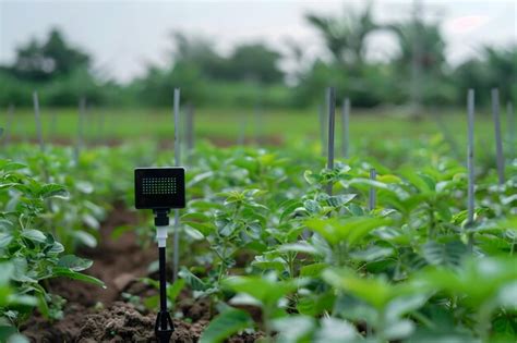 Premium Photo | Sustainable Smart Farming with AIPowered Precision Agriculture Sensors and ...