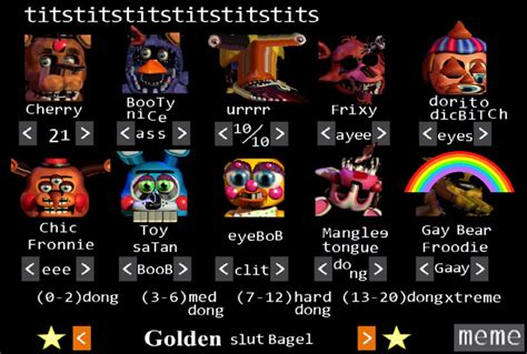 Fnaf 2 Custom Night Meme by EddigitalCola on DeviantArt