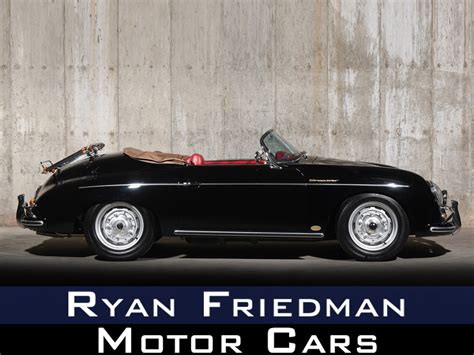 Used 1958 Porsche 356 Speedster For Sale (Sold) | Ryan Friedman Motor Cars LLC Stock #1139