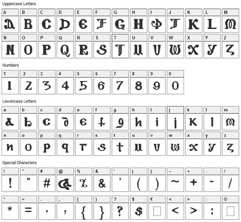 Coptic Eyes Coptic Font Download - Fonts4Free