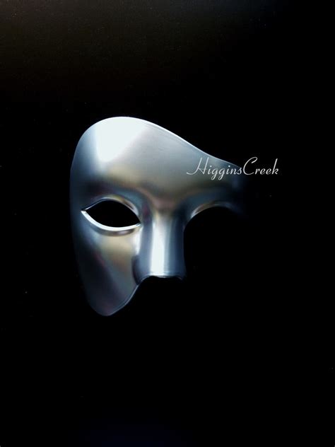 Mens Masquerade Mask, Red Phantom Mask, Mens Mask, Halloween Half Face ...