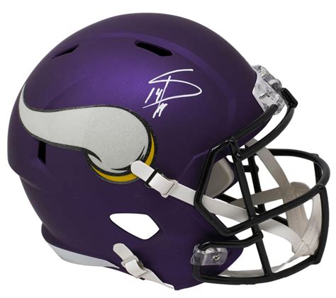 Stefon Diggs Signed Vikings Full-Size Speed Helmet (JSA COA) | Pristine Auction