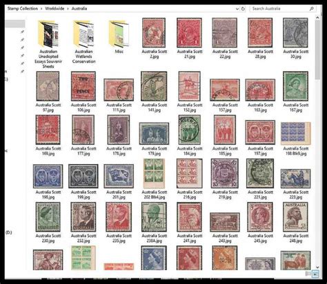 How do you organise your Scanned Stamp images? | The Stamp Forum (TSF)