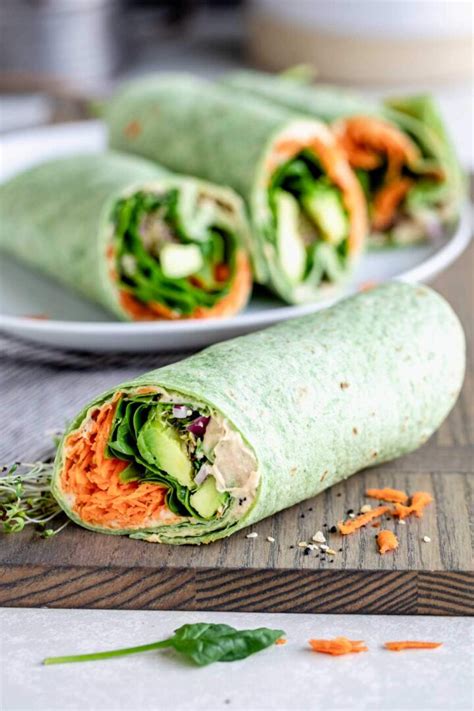 31 Best Vegetarian Wrap Recipes for a Healthy Lunch - All Nutritious