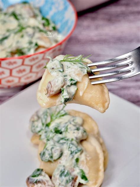 Pierogi Sauce Mushroom Dill | Homemade & Yummy