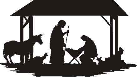 Nativity silhouette free photos of printable nativity silhouettes free ...