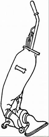 Vacuum Cleaner Coloring Page For Kids Pages sketch template
