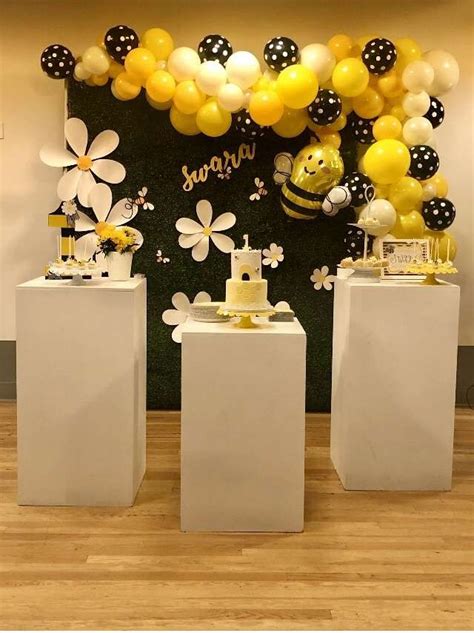 Bumble bee Birthday Party Ideas | Photo 1 of 10 | Bee birthday party ...