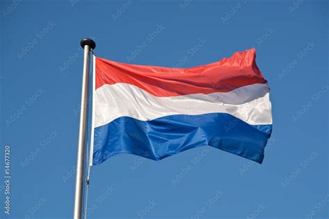 Dutch flag Stock Photo | Adobe Stock