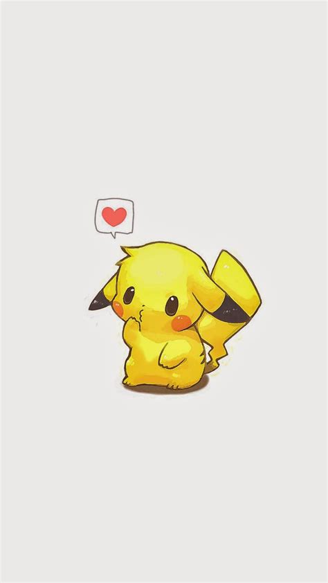 Kawaii Pikachu Wallpapers - Wallpaper Cave