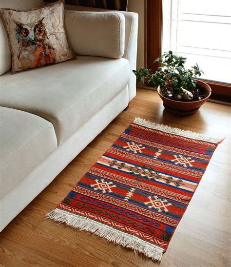 Small Rugs Small Area Rug - Anatolian Series - Red&Green | Area rug ...