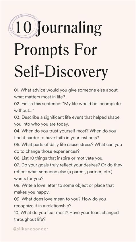 35 Journaling Prompts for Self-Discovery and Personal Growth | Journal ...