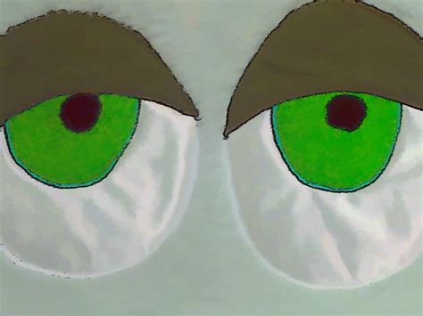 Green Cartoon Eyes Free Stock Photo - Public Domain Pictures