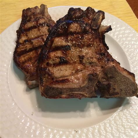 Grilled Veal Chops Recipe - Liz's Pantry