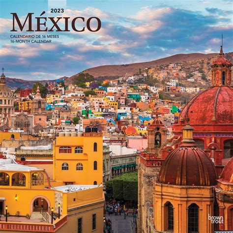 Mexico | 2023 Square Wall Calendar | English/Spanish Bilingual – BrownTrout