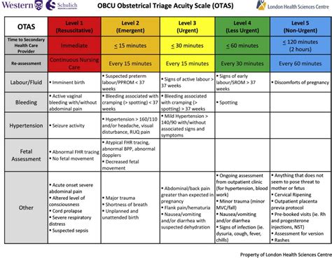 Implementing an obstetric triage acuity scale: interrater reliability ...