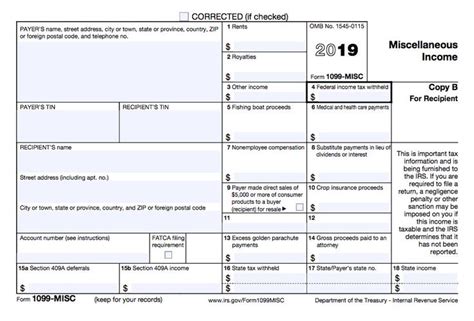 1099 Fillable Form Download - Printable Forms Free Online