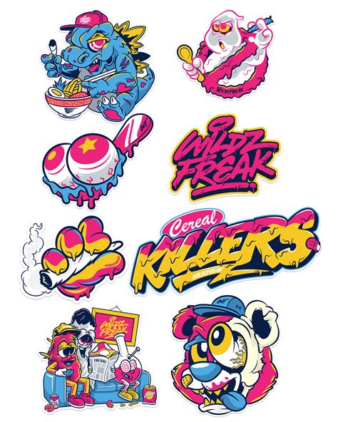 HIGH BEAR STICKER PACK #001 :: Behance