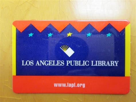 Los Angeles Public Library | Library Cards | Pinterest