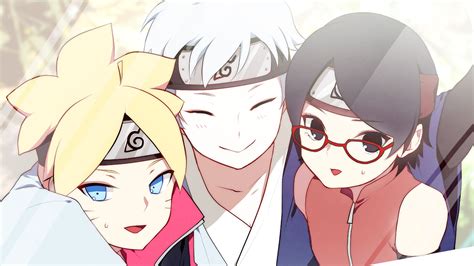 Boruto X Sarada Anime