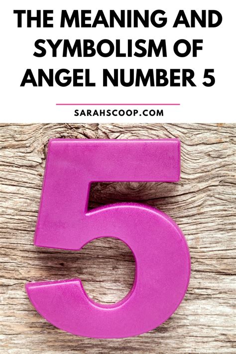 The Meaning and Symbolism of Angel Number 5 | Sarah Scoop