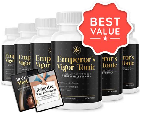 Emperor's Vigor Tonic™ (Official) | 100% Natural & Pure